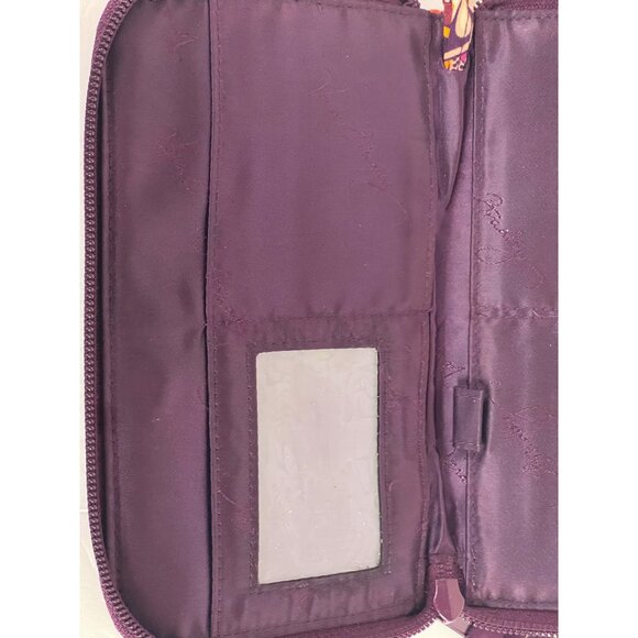 Vera Bradley Sarari Sunset Floral Zip Around Wristlet Wallet Boho Whimsical - Picture 6 of 7